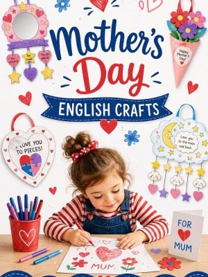 MOTHER' S DAY CRAFT IDEAS AND COLORING PAGES -free download-